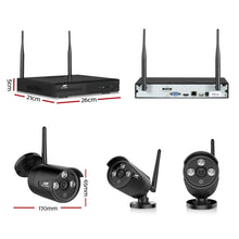 Load image into Gallery viewer, UL-tech CCTV Wireless Security Camera System 8CH Home Outdoor WIFI 6