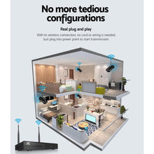 Load image into Gallery viewer, UL-tech CCTV Wireless Security Camera System 8CH Home Outdoor WIFI 6
