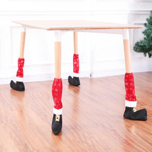 Load image into Gallery viewer, 4Pcs Christmas Chair Leg Foot Cover Table Home
