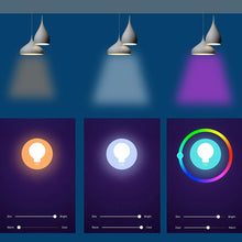 Load image into Gallery viewer, WiFi Smart LED Light Bulb Multicolored Color Changing Lights