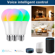 Load image into Gallery viewer, WiFi Smart LED Light Bulb Multicolored Color Changing Lights