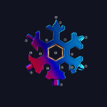 Load image into Gallery viewer, 19 in 1 Snowflake Multi Tool
