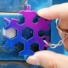 Load image into Gallery viewer, 19 in 1 Snowflake Multi Tool