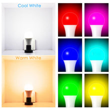 Load image into Gallery viewer, WiFi Smart LED Light Bulb Multicolored Color Changing Lights