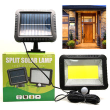 Load image into Gallery viewer, Split Type Solar 100COB Led Induction Wall Light Indoor Outdoor Garden