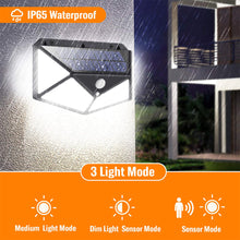 Load image into Gallery viewer, Split Type Solar 100COB Led Induction Wall Light Indoor Outdoor Garden