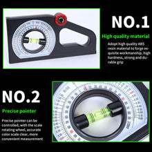 Load image into Gallery viewer, Slope Measuring Instrument Protractor Bevel Angle