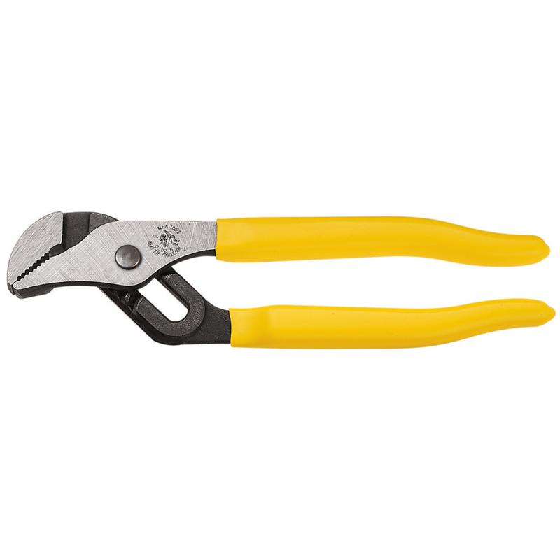 Klein Tools  6-1/2 in. Plastic/Steel  Pump Pliers  Yellow  1 pk