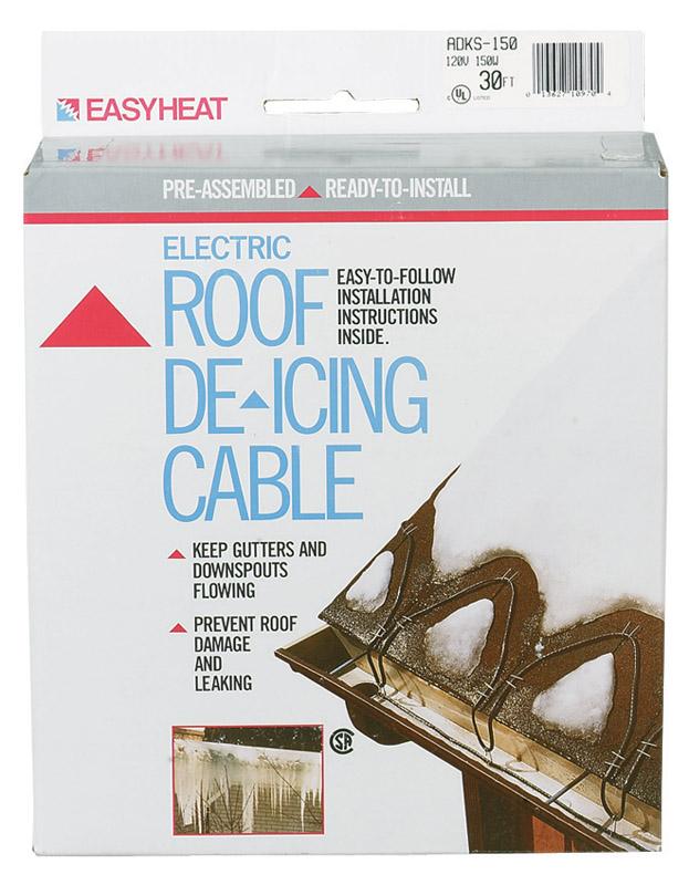 Easy Heat  ADKS  30 ft. L De-Icing Cable  For Roof and Gutter