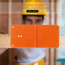 Load image into Gallery viewer, 35/40mm Woodworking Punch Hinge Drill Hole Opener Locator Guide Drill
