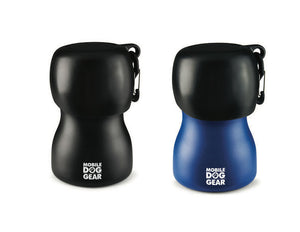 Mobile Dog Gear Bundle: MDG 9.5 Oz Water Bottle (Black/Blue)