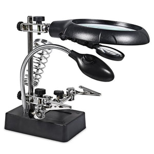 Repair Tools Led Light Desk Magnifier Lamp 2.5X