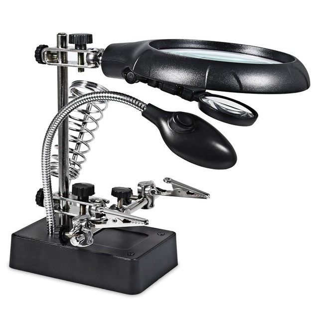 Repair Tools Led Light Desk Magnifier Lamp 2.5X